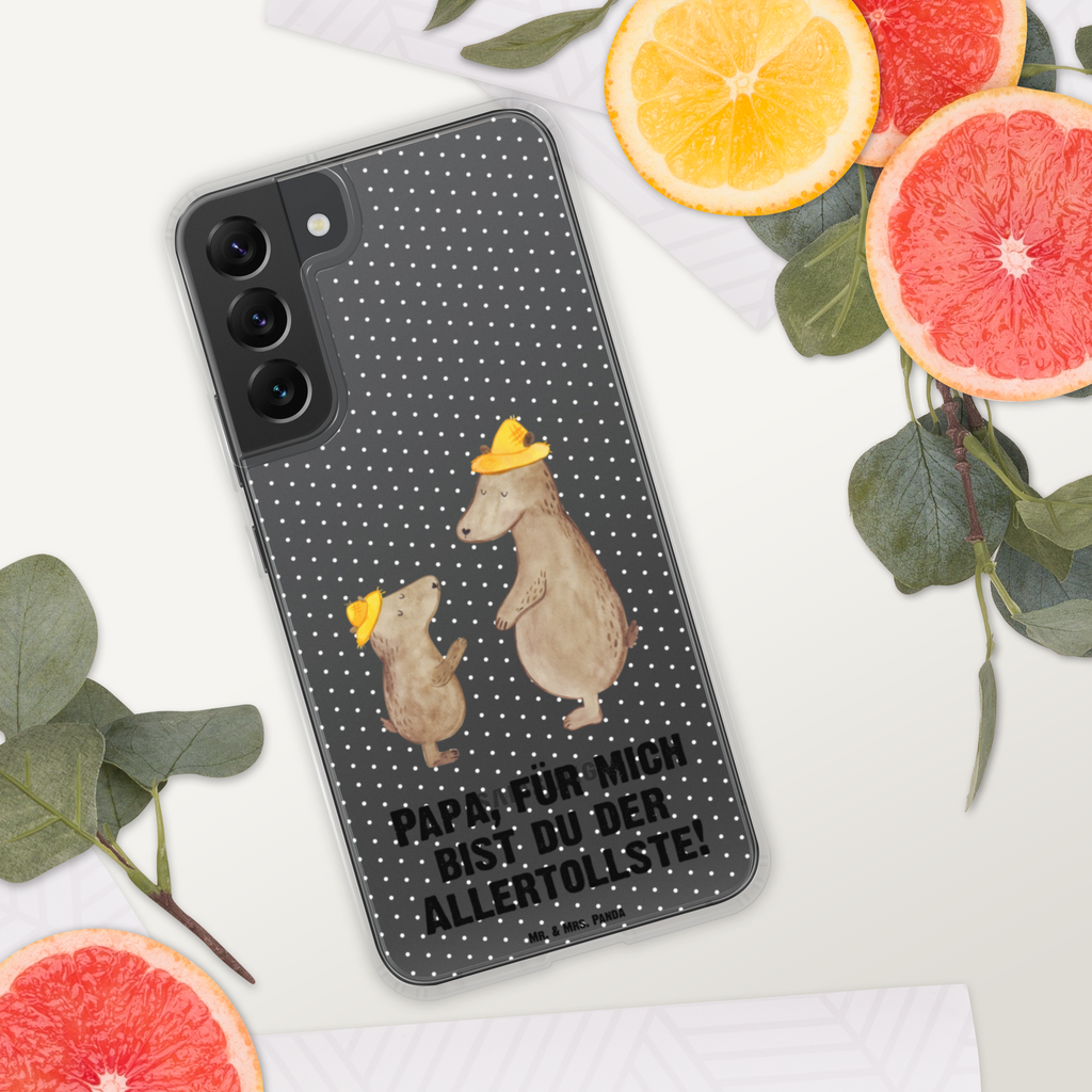 Handyhülle Bären mit Hut Bär, Bären, Vater, Papa, Vatertag, Papi, Paps, Dad, Daddy, Lieblingsmensch, Sohn, Söhne, Kind, Kinder, Vater-Sohn, Familie, Family, Vorbild Handyhülle, Handycover, Transparente Handyhülle, Flexible Handyhülle, Handyschutz, Transparent, Durchsichtig, Schutzhülle für Handy, Stilvolle Handyhülle, Robuste Handyhülle, Schutz vor Kratzern, Schützende Handyhülle  Familie, Vatertag, Muttertag, Bruder, Schwester, Mama, Papa, Oma, Opa