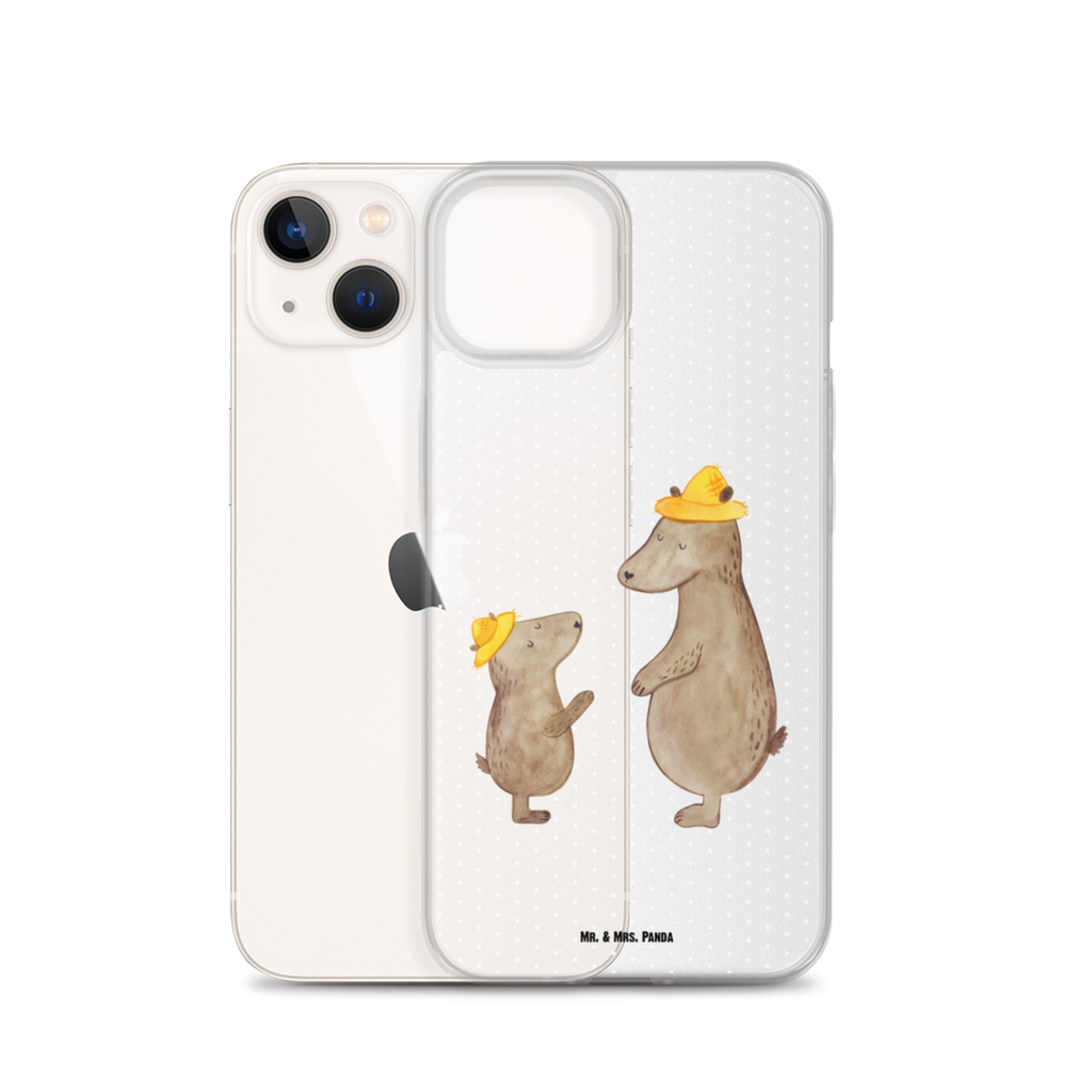 Handyhülle Bären mit Hut Bär, Bären, Vater, Papa, Vatertag, Papi, Paps, Dad, Daddy, Lieblingsmensch, Sohn, Söhne, Kind, Kinder, Vater-Sohn, Familie, Family, Vorbild Handyhülle, Handycover, Transparente Handyhülle, Flexible Handyhülle, Handyschutz, Transparent, Durchsichtig, Schutzhülle für Handy, Stilvolle Handyhülle, Robuste Handyhülle, Schutz vor Kratzern, Schützende Handyhülle  Familie, Vatertag, Muttertag, Bruder, Schwester, Mama, Papa, Oma, Opa