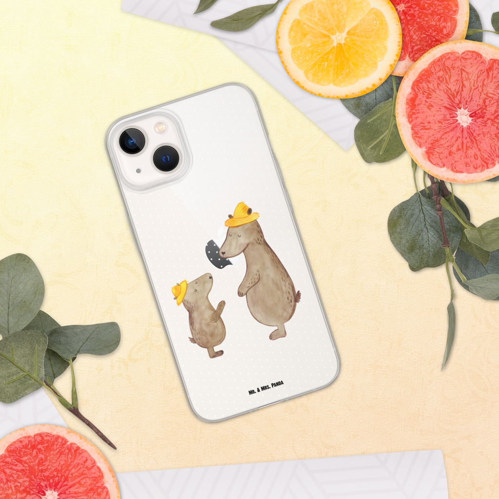 Handyhülle Bären mit Hut Bär, Bären, Vater, Papa, Vatertag, Papi, Paps, Dad, Daddy, Lieblingsmensch, Sohn, Söhne, Kind, Kinder, Vater-Sohn, Familie, Family, Vorbild Handyhülle, Handycover, Transparente Handyhülle, Flexible Handyhülle, Handyschutz, Transparent, Durchsichtig, Schutzhülle für Handy, Stilvolle Handyhülle, Robuste Handyhülle, Schutz vor Kratzern, Schützende Handyhülle  Familie, Vatertag, Muttertag, Bruder, Schwester, Mama, Papa, Oma, Opa
