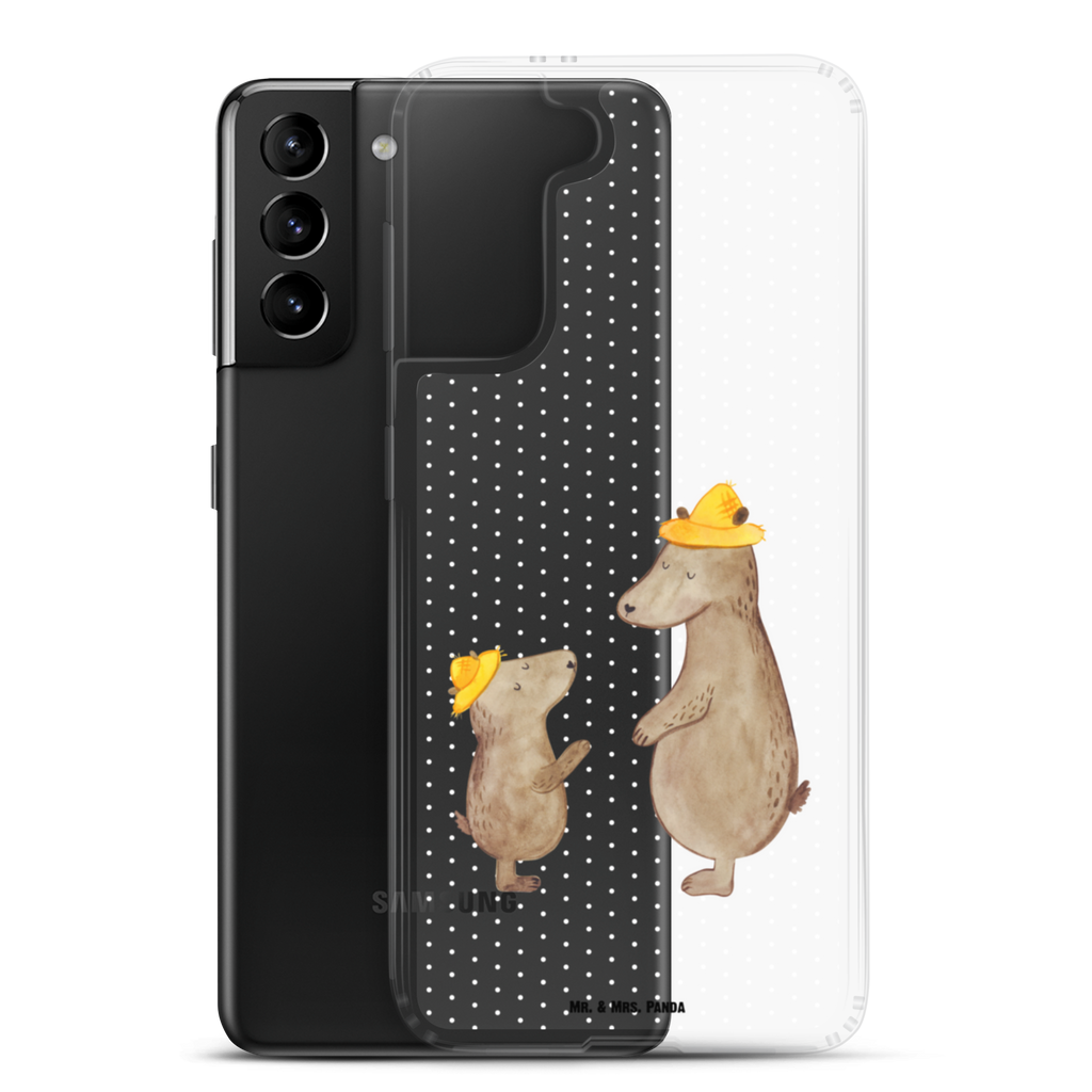 Handyhülle Bären mit Hut Bär, Bären, Vater, Papa, Vatertag, Papi, Paps, Dad, Daddy, Lieblingsmensch, Sohn, Söhne, Kind, Kinder, Vater-Sohn, Familie, Family, Vorbild Handyhülle, Handycover, Transparente Handyhülle, Flexible Handyhülle, Handyschutz, Transparent, Durchsichtig, Schutzhülle für Handy, Stilvolle Handyhülle, Robuste Handyhülle, Schutz vor Kratzern, Schützende Handyhülle  Familie, Vatertag, Muttertag, Bruder, Schwester, Mama, Papa, Oma, Opa