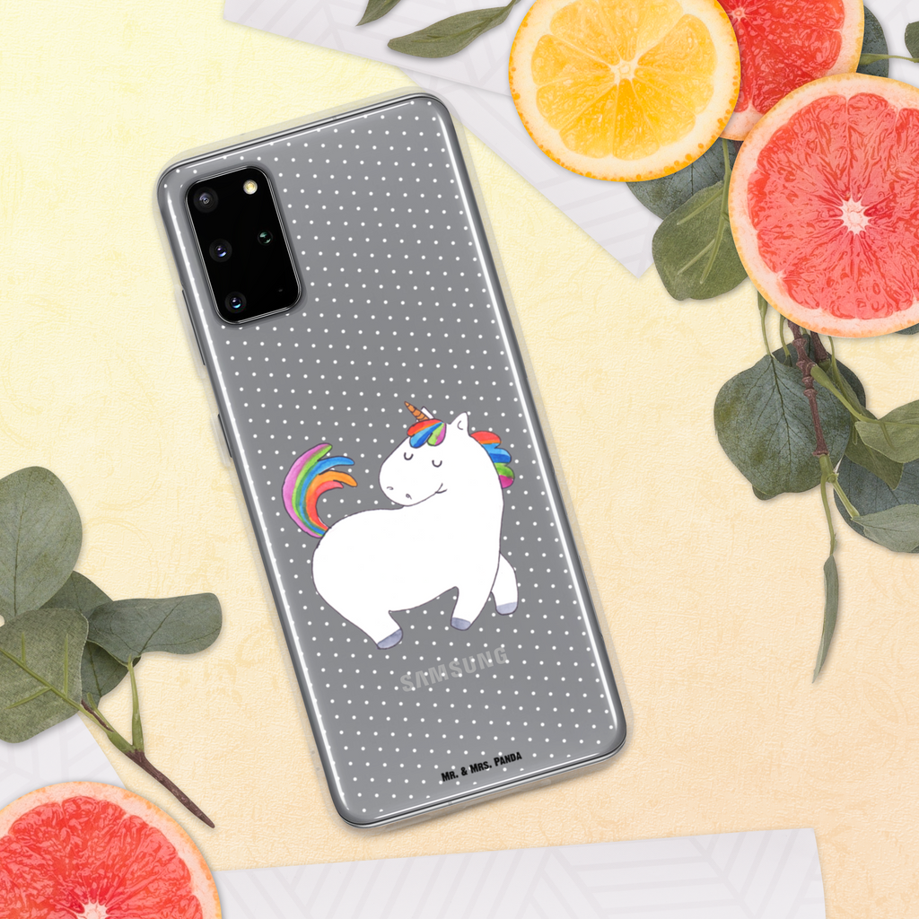 Handyhülle Einhorn stolzierend Einhorn, Einhörner, Unicorn, stolz, anders, bunt, Pferd, Reiter, Reiten, Freundin, Geschenk Handyhülle, Handycover, Transparente Handyhülle, Flexible Handyhülle, Handyschutz, Transparent, Durchsichtig, Schutzhülle für Handy, Stilvolle Handyhülle, Robuste Handyhülle, Schutz vor Kratzern, Schützende Handyhülle  Einhorn, Einhörner, Einhorn Deko, Pegasus, Unicorn