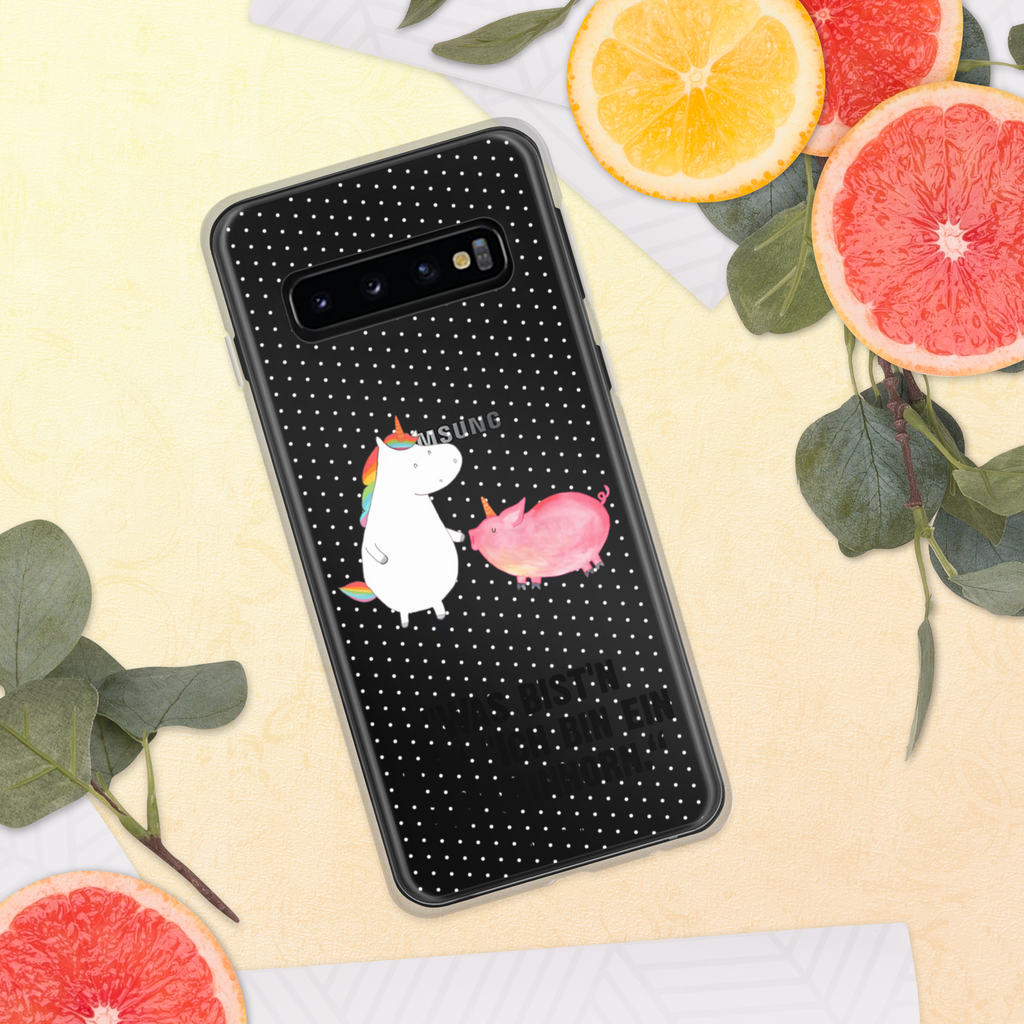 Handyhülle Einhorn + Schweinhorn Einhörner, Unicorn, Einhorn, Freundschaft, Schweinhorn, Schwein, Freundin, Schweinchen Handyhülle, Handycover, Transparente Handyhülle, Flexible Handyhülle, Handyschutz, Transparent, Durchsichtig, Schutzhülle für Handy, Stilvolle Handyhülle, Robuste Handyhülle, Schutz vor Kratzern, Schützende Handyhülle  Einhorn, Einhörner, Einhorn Deko, Pegasus, Unicorn