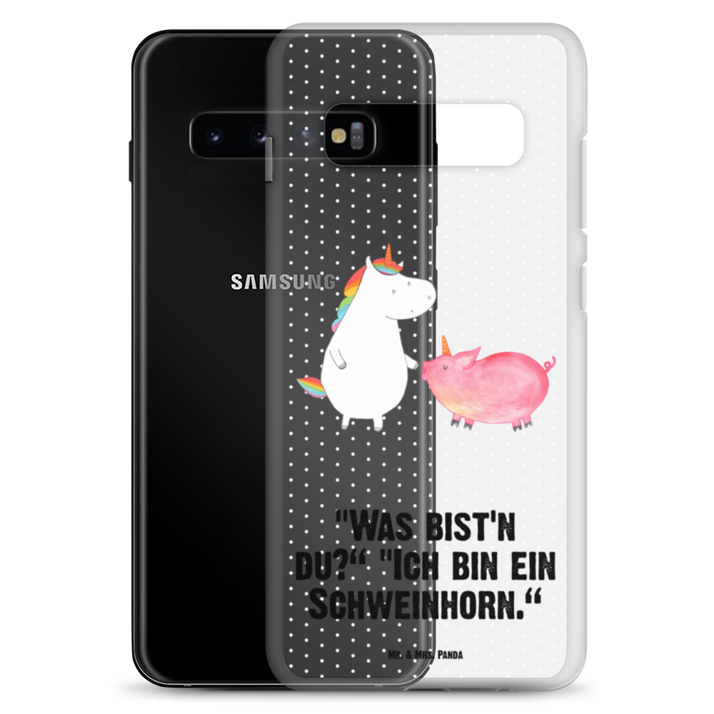 Handyhülle Einhorn + Schweinhorn Einhörner, Unicorn, Einhorn, Freundschaft, Schweinhorn, Schwein, Freundin, Schweinchen Handyhülle, Handycover, Transparente Handyhülle, Flexible Handyhülle, Handyschutz, Transparent, Durchsichtig, Schutzhülle für Handy, Stilvolle Handyhülle, Robuste Handyhülle, Schutz vor Kratzern, Schützende Handyhülle  Einhorn, Einhörner, Einhorn Deko, Pegasus, Unicorn