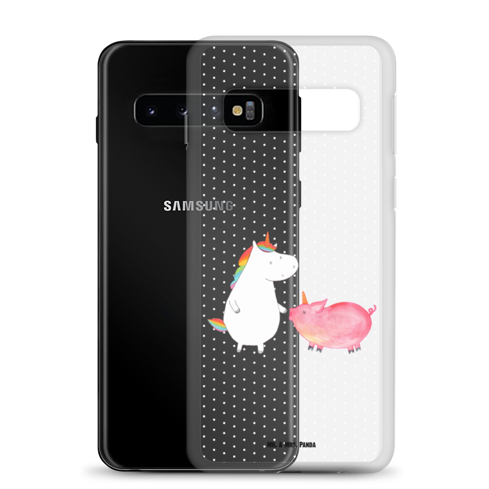Handyhülle Einhorn + Schweinhorn Einhörner, Unicorn, Einhorn, Freundschaft, Schweinhorn, Schwein, Freundin, Schweinchen Handyhülle, Handycover, Transparente Handyhülle, Flexible Handyhülle, Handyschutz, Transparent, Durchsichtig, Schutzhülle für Handy, Stilvolle Handyhülle, Robuste Handyhülle, Schutz vor Kratzern, Schützende Handyhülle  Einhorn, Einhörner, Einhorn Deko, Pegasus, Unicorn