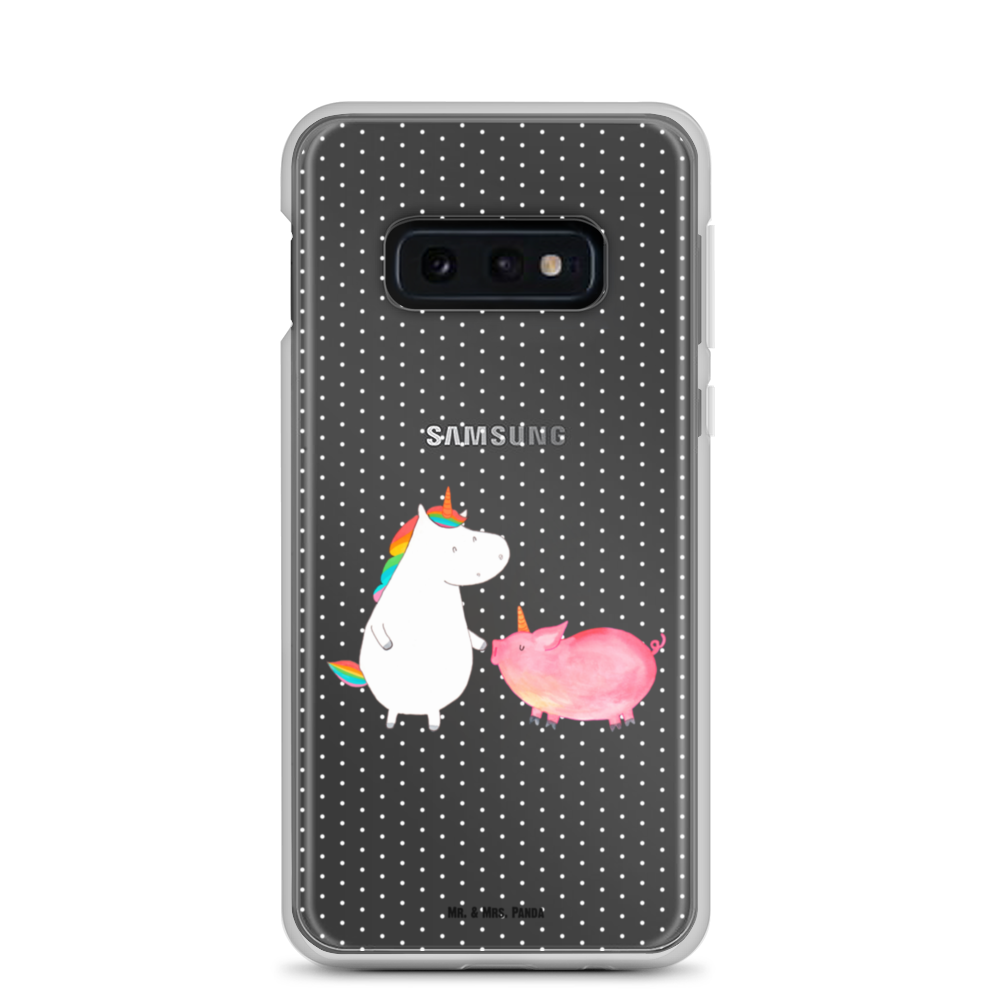 Handyhülle Einhorn + Schweinhorn Einhörner, Unicorn, Einhorn, Freundschaft, Schweinhorn, Schwein, Freundin, Schweinchen Handyhülle, Handycover, Transparente Handyhülle, Flexible Handyhülle, Handyschutz, Transparent, Durchsichtig, Schutzhülle für Handy, Stilvolle Handyhülle, Robuste Handyhülle, Schutz vor Kratzern, Schützende Handyhülle  Einhorn, Einhörner, Einhorn Deko, Pegasus, Unicorn