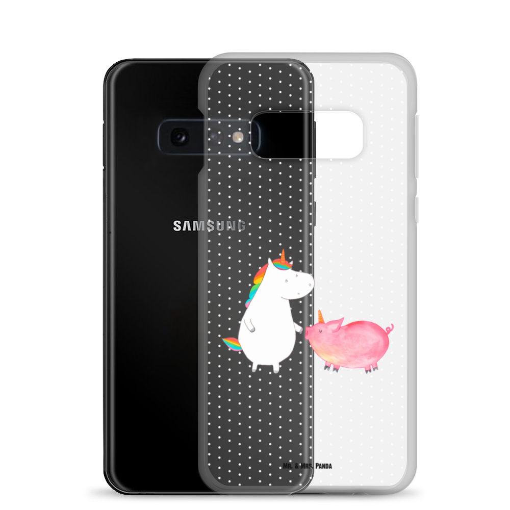 Handyhülle Einhorn + Schweinhorn Einhörner, Unicorn, Einhorn, Freundschaft, Schweinhorn, Schwein, Freundin, Schweinchen Handyhülle, Handycover, Transparente Handyhülle, Flexible Handyhülle, Handyschutz, Transparent, Durchsichtig, Schutzhülle für Handy, Stilvolle Handyhülle, Robuste Handyhülle, Schutz vor Kratzern, Schützende Handyhülle  Einhorn, Einhörner, Einhorn Deko, Pegasus, Unicorn