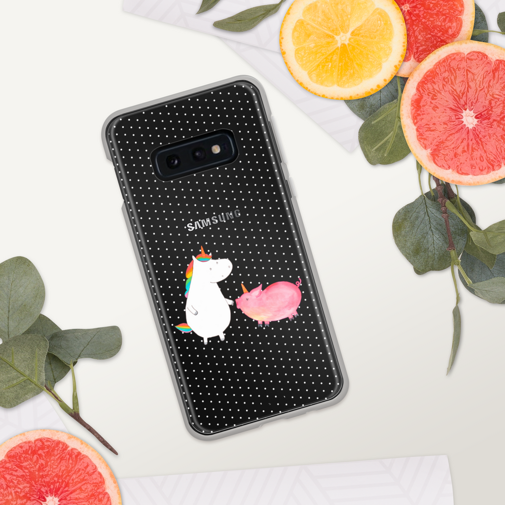 Handyhülle Einhorn + Schweinhorn Einhörner, Unicorn, Einhorn, Freundschaft, Schweinhorn, Schwein, Freundin, Schweinchen Handyhülle, Handycover, Transparente Handyhülle, Flexible Handyhülle, Handyschutz, Transparent, Durchsichtig, Schutzhülle für Handy, Stilvolle Handyhülle, Robuste Handyhülle, Schutz vor Kratzern, Schützende Handyhülle  Einhorn, Einhörner, Einhorn Deko, Pegasus, Unicorn