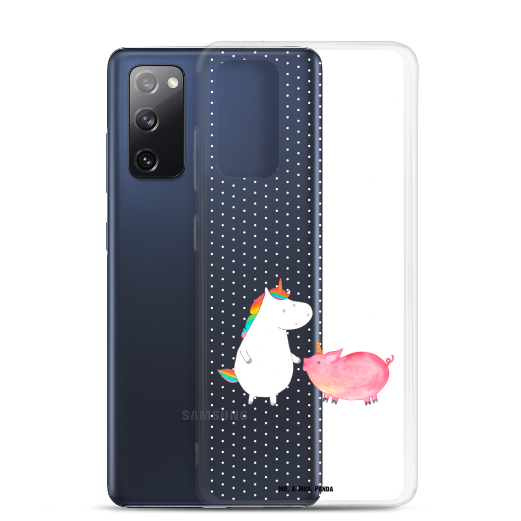 Handyhülle Einhorn + Schweinhorn Einhörner, Unicorn, Einhorn, Freundschaft, Schweinhorn, Schwein, Freundin, Schweinchen Handyhülle, Handycover, Transparente Handyhülle, Flexible Handyhülle, Handyschutz, Transparent, Durchsichtig, Schutzhülle für Handy, Stilvolle Handyhülle, Robuste Handyhülle, Schutz vor Kratzern, Schützende Handyhülle  Einhorn, Einhörner, Einhorn Deko, Pegasus, Unicorn
