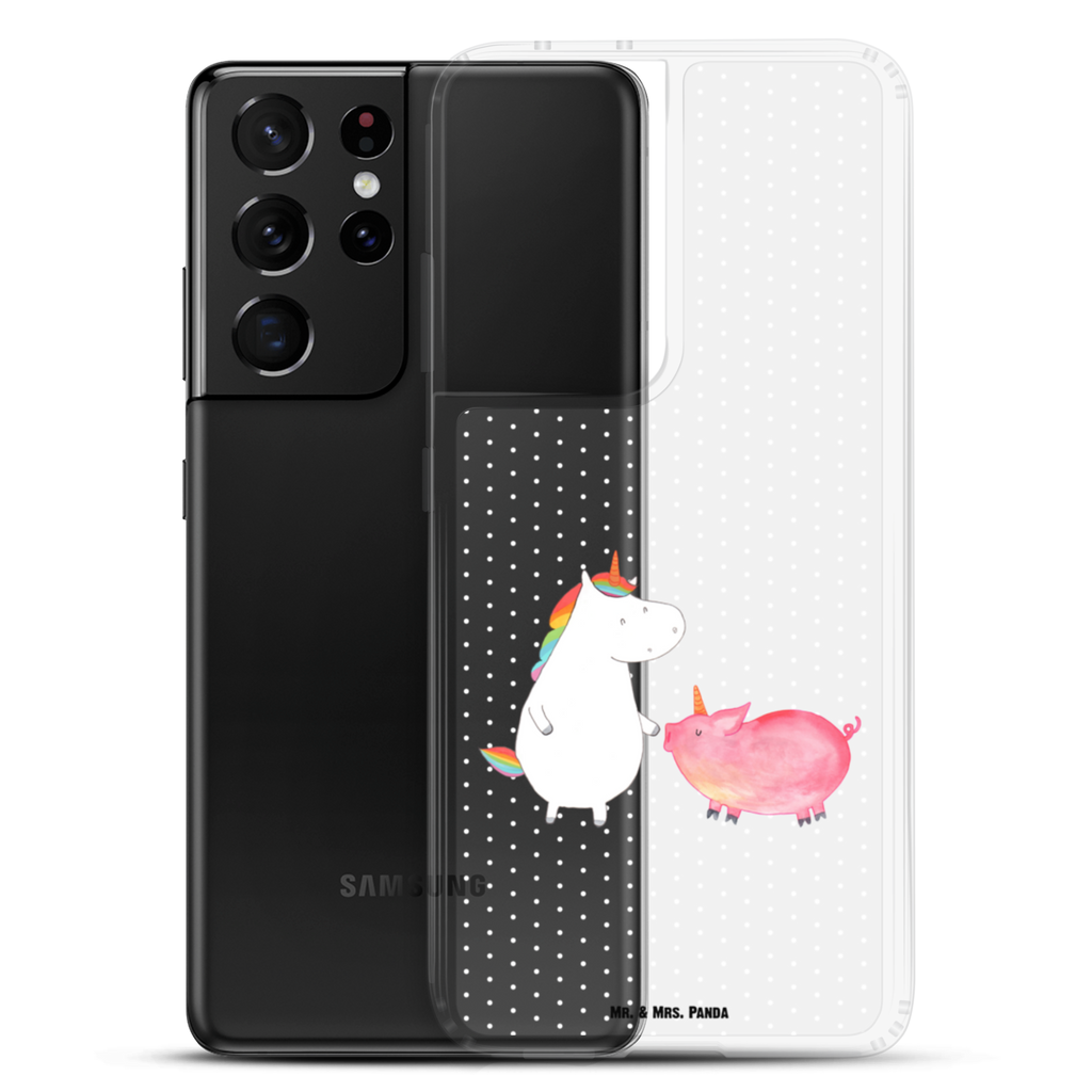 Handyhülle Einhorn + Schweinhorn Einhörner, Unicorn, Einhorn, Freundschaft, Schweinhorn, Schwein, Freundin, Schweinchen Handyhülle, Handycover, Transparente Handyhülle, Flexible Handyhülle, Handyschutz, Transparent, Durchsichtig, Schutzhülle für Handy, Stilvolle Handyhülle, Robuste Handyhülle, Schutz vor Kratzern, Schützende Handyhülle  Einhorn, Einhörner, Einhorn Deko, Pegasus, Unicorn