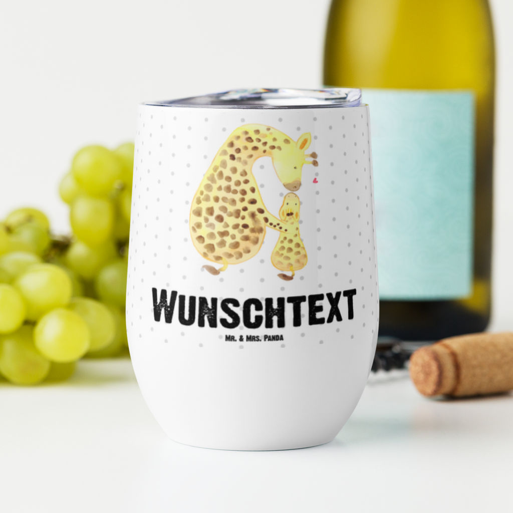 Personalisierter Weinbecher Giraffe mit Kind Personalisierter Weinbecher, Personalisierter Glühwein Becher, Heißgetränke, Personalisierter Trinkbecher, Personalisierter Weinkelch, Personalisiertes Weingläser, hochwertiger Weinbecher, Weinbecher Reisen, Weinbecher unterwegs, Personalisertes Sommerglas, mit Namen, Wunschtext, Personalisierung, selbst bedrucken, Personalisiertes Weinglas, Afrika, Wildtiere, Giraffe, Kind, Mutter, Mama, Tochter, Sohn, Lieblingsmensch