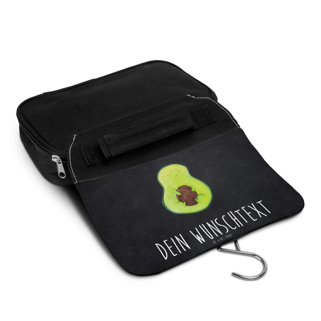 Personalisierter Kulturbeutel Avocado mit Kern Personalisierter Kulturbeutel, Personalisierte Waschtasche, Personalisierte Kosmetiktasche, Damen, Herren, Personalisierte Aufbewahrungstasche, Personalisierte Schminktasche, Personalisierter Kosmetikbeutel, Personalisierter Organizer, Personalisierte Kulturtasche, Personalisierte Schminkutensil, Personalisierung, Wunschtext, Wunschname, Selbst bedrucken, Kulturbeutel mit Namen, Avocado, Veggie, Vegan, Gesund, Avokado, Avocadokern, Kern, Pflanze, Spruch Leben