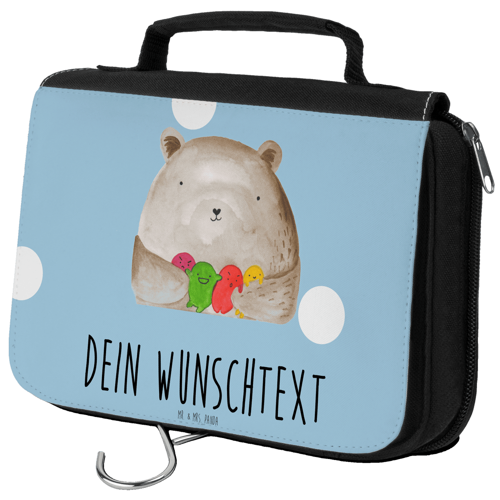 Personalisierter Kulturbeutel Bär Gefühl Personalisierter Kulturbeutel, Personalisierte Waschtasche, Personalisierte Kosmetiktasche, Damen, Herren, Personalisierte Aufbewahrungstasche, Personalisierte Schminktasche, Personalisierter Kosmetikbeutel, Personalisierter Organizer, Personalisierte Kulturtasche, Personalisierte Schminkutensil, Personalisierung, Wunschtext, Wunschname, Selbst bedrucken, Kulturbeutel mit Namen, Bär, Teddy, Teddybär, Wahnsinn, Verrückt, Durchgedreht