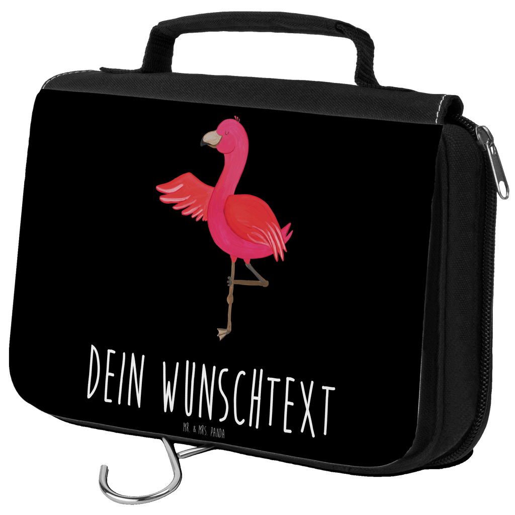 Personalisierter Kulturbeutel Flamingo Yoga Personalisierter Kulturbeutel, Personalisierte Waschtasche, Personalisierte Kosmetiktasche, Damen, Herren, Personalisierte Aufbewahrungstasche, Personalisierte Schminktasche, Personalisierter Kosmetikbeutel, Personalisierter Organizer, Personalisierte Kulturtasche, Personalisierte Schminkutensil, Personalisierung, Wunschtext, Wunschname, Selbst bedrucken, Kulturbeutel mit Namen, Flamingo, Vogel, Yoga, Namaste, Achtsamkeit, Yoga-Übung, Entspannung, Ärger, Aufregen, Tiefenentspannung