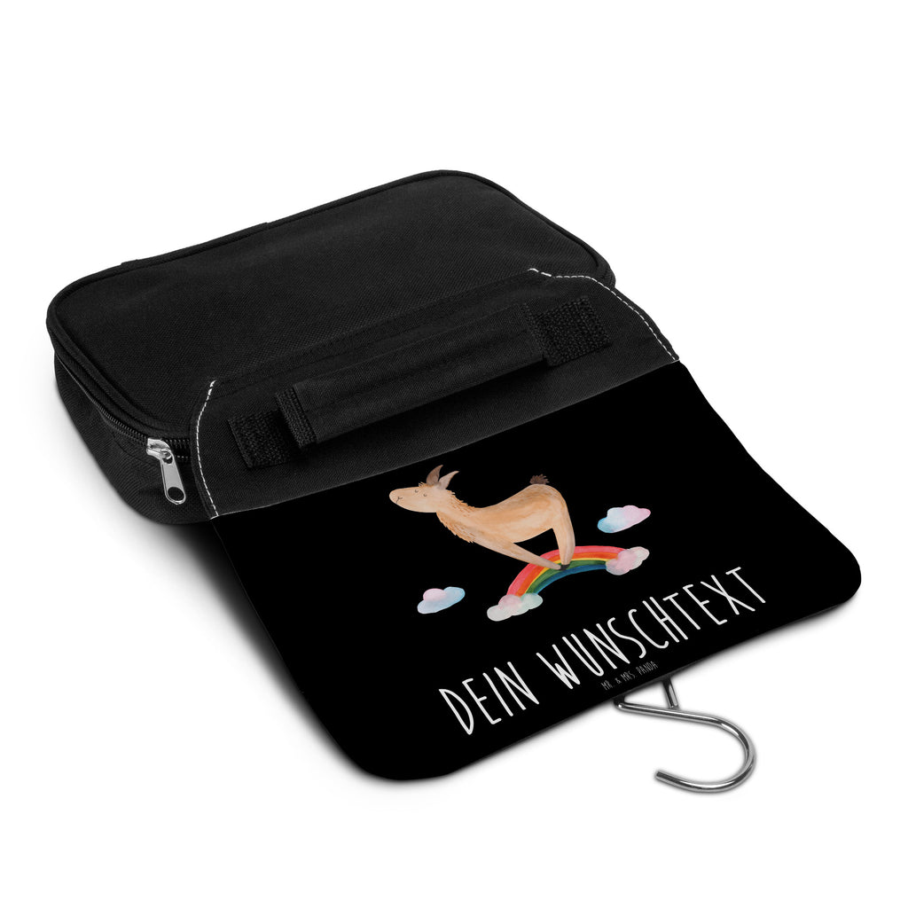 Personalisierter Kulturbeutel Lama Regenbogen Personalisierter Kulturbeutel, Personalisierte Waschtasche, Personalisierte Kosmetiktasche, Damen, Herren, Personalisierte Aufbewahrungstasche, Personalisierte Schminktasche, Personalisierter Kosmetikbeutel, Personalisierter Organizer, Personalisierte Kulturtasche, Personalisierte Schminkutensil, Personalisierung, Wunschtext, Wunschname, Selbst bedrucken, Kulturbeutel mit Namen, Lama, Alpaka, Lamas, Regenbogen, Haters gonna hate, Haters, Selbstständig, Außenseiter, Schule, Abi, Hobby, Wolkenland, Freiheit