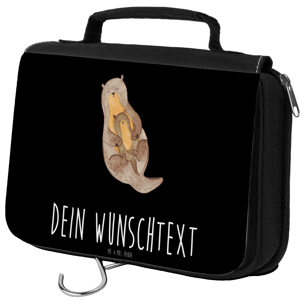 Personalisierter Kulturbeutel Otter mit Kind Personalisierter Kulturbeutel, Personalisierte Waschtasche, Personalisierte Kosmetiktasche, Damen, Herren, Personalisierte Aufbewahrungstasche, Personalisierte Schminktasche, Personalisierter Kosmetikbeutel, Personalisierter Organizer, Personalisierte Kulturtasche, Personalisierte Schminkutensil, Personalisierung, Wunschtext, Wunschname, Selbst bedrucken, Kulturbeutel mit Namen, Otter, Fischotter, Seeotter, Otter Seeotter See Otter