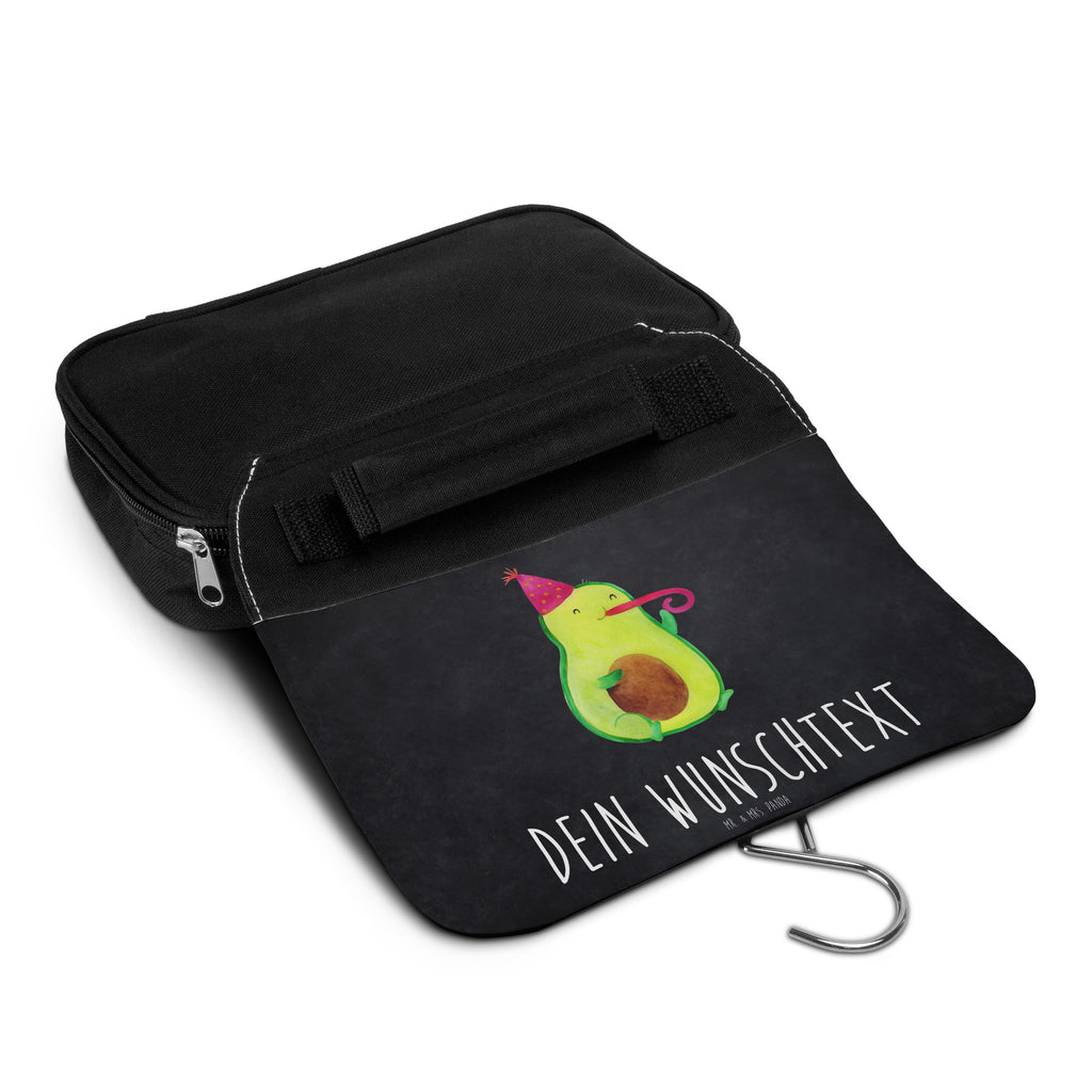 Personalisierter Kulturbeutel Avocado Partyhupe Personalisierter Kulturbeutel, Personalisierte Waschtasche, Personalisierte Kosmetiktasche, Damen, Herren, Personalisierte Aufbewahrungstasche, Personalisierte Schminktasche, Personalisierter Kosmetikbeutel, Personalisierter Organizer, Personalisierte Kulturtasche, Personalisierte Schminkutensil, Personalisierung, Wunschtext, Wunschname, Selbst bedrucken, Kulturbeutel mit Namen, Avocado, Veggie, Vegan, Gesund, Party, Feierlichkeit, Feier, Fete, Geburtstag, Gute Laune, Tröte