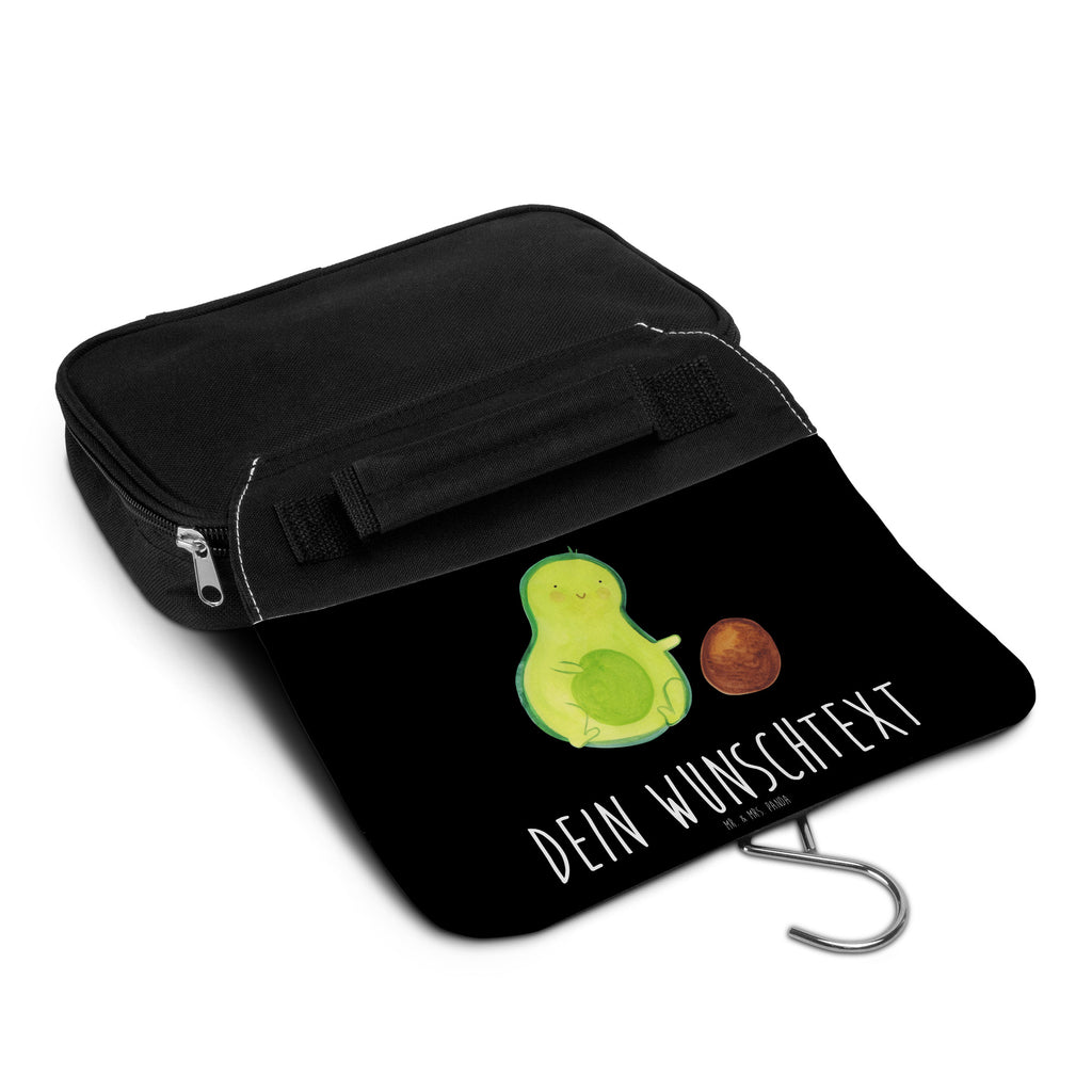 Personalisierter Kulturbeutel Avocado rollt Kern Personalisierter Kulturbeutel, Personalisierte Waschtasche, Personalisierte Kosmetiktasche, Damen, Herren, Personalisierte Aufbewahrungstasche, Personalisierte Schminktasche, Personalisierter Kosmetikbeutel, Personalisierter Organizer, Personalisierte Kulturtasche, Personalisierte Schminkutensil, Personalisierung, Wunschtext, Wunschname, Selbst bedrucken, Kulturbeutel mit Namen, Avocado, Veggie, Vegan, Gesund, Avocados, Schwanger, Geburt, Geburtstag, Säugling, Kind, erstes Kind, zur Geburt, Schwangerschaft, Babyparty, Baby, große Liebe, Liebe, Love