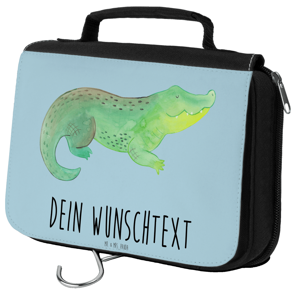 Personalisierter Kulturbeutel Krokodil Personalisierter Kulturbeutel, Personalisierte Waschtasche, Personalisierte Kosmetiktasche, Damen, Herren, Personalisierte Aufbewahrungstasche, Personalisierte Schminktasche, Personalisierter Kosmetikbeutel, Personalisierter Organizer, Personalisierte Kulturtasche, Personalisierte Schminkutensil, Personalisierung, Wunschtext, Wunschname, Selbst bedrucken, Kulturbeutel mit Namen, Meerestiere, Meer, Urlaub, Krokodil, Krokodile, verrückt sein, spontan sein, Abenteuerlust, Reiselust, Freundin, beste Freundin, Lieblingsmensch