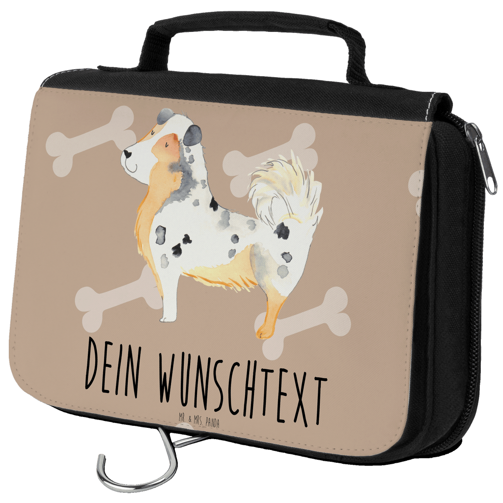 Personalisierter Kulturbeutel Australien Shepherd Personalisierter Kulturbeutel, Personalisierte Waschtasche, Personalisierte Kosmetiktasche, Damen, Herren, Personalisierte Aufbewahrungstasche, Personalisierte Schminktasche, Personalisierter Kosmetikbeutel, Personalisierter Organizer, Personalisierte Kulturtasche, Personalisierte Schminkutensil, Personalisierung, Wunschtext, Wunschname, Selbst bedrucken, Kulturbeutel mit Namen, Hund, Hundemotiv, Haustier, Hunderasse, Tierliebhaber, Hundebesitzer, Sprüche, Australien Shepherd, Shepherd, Hundeliebe, Familienhund, Spruch