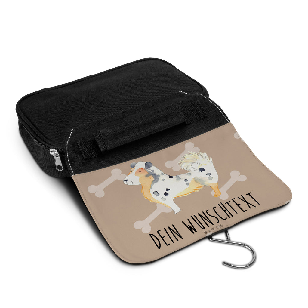 Personalisierter Kulturbeutel Australien Shepherd Personalisierter Kulturbeutel, Personalisierte Waschtasche, Personalisierte Kosmetiktasche, Damen, Herren, Personalisierte Aufbewahrungstasche, Personalisierte Schminktasche, Personalisierter Kosmetikbeutel, Personalisierter Organizer, Personalisierte Kulturtasche, Personalisierte Schminkutensil, Personalisierung, Wunschtext, Wunschname, Selbst bedrucken, Kulturbeutel mit Namen, Hund, Hundemotiv, Haustier, Hunderasse, Tierliebhaber, Hundebesitzer, Sprüche, Australien Shepherd, Shepherd, Hundeliebe, Familienhund, Spruch