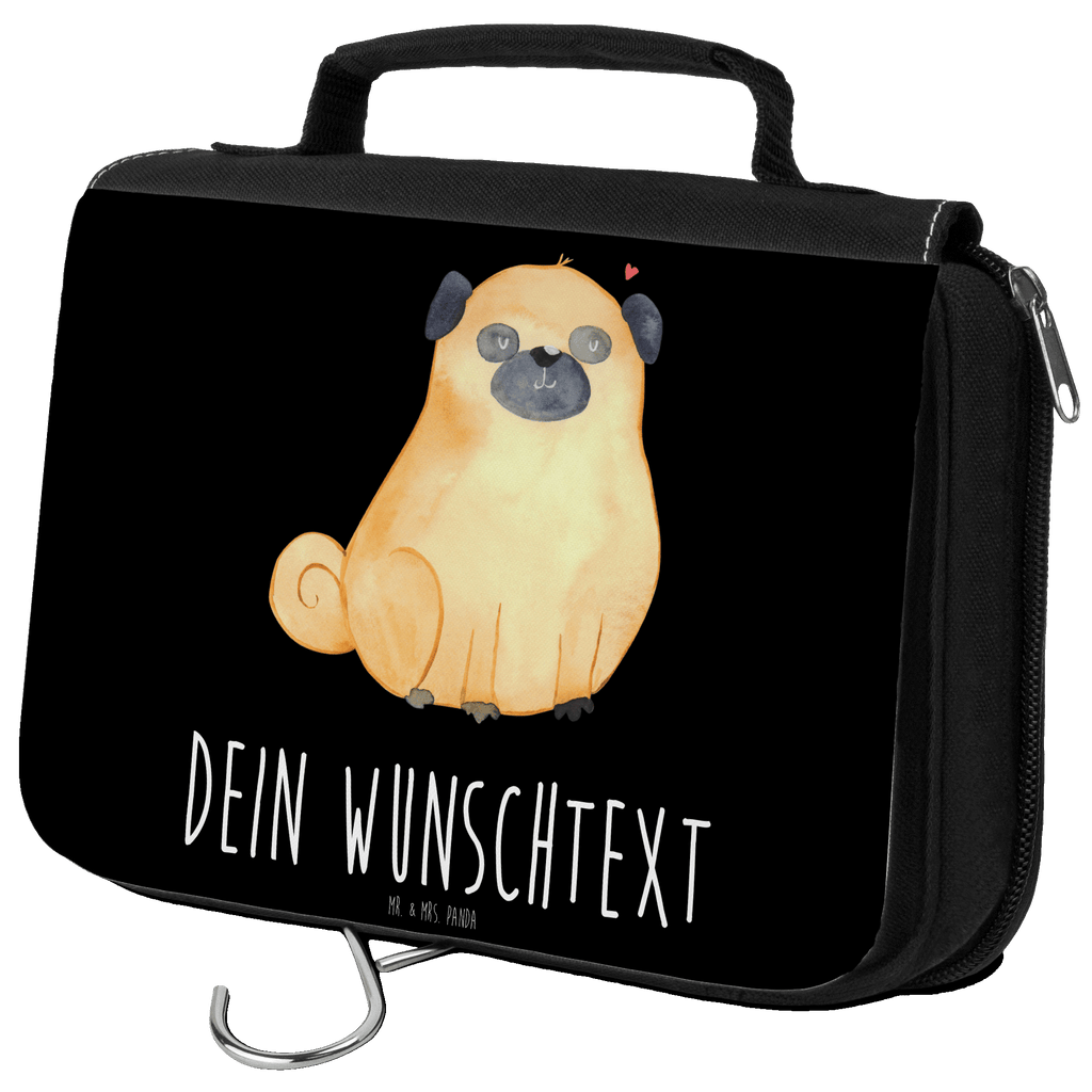 Personalisierter Kulturbeutel Mops Personalisierter Kulturbeutel, Personalisierte Waschtasche, Personalisierte Kosmetiktasche, Damen, Herren, Personalisierte Aufbewahrungstasche, Personalisierte Schminktasche, Personalisierter Kosmetikbeutel, Personalisierter Organizer, Personalisierte Kulturtasche, Personalisierte Schminkutensil, Personalisierung, Wunschtext, Wunschname, Selbst bedrucken, Kulturbeutel mit Namen, Hund, Hundemotiv, Haustier, Hunderasse, Tierliebhaber, Hundebesitzer, Sprüche, Mops, Liebe, Hundeliebe