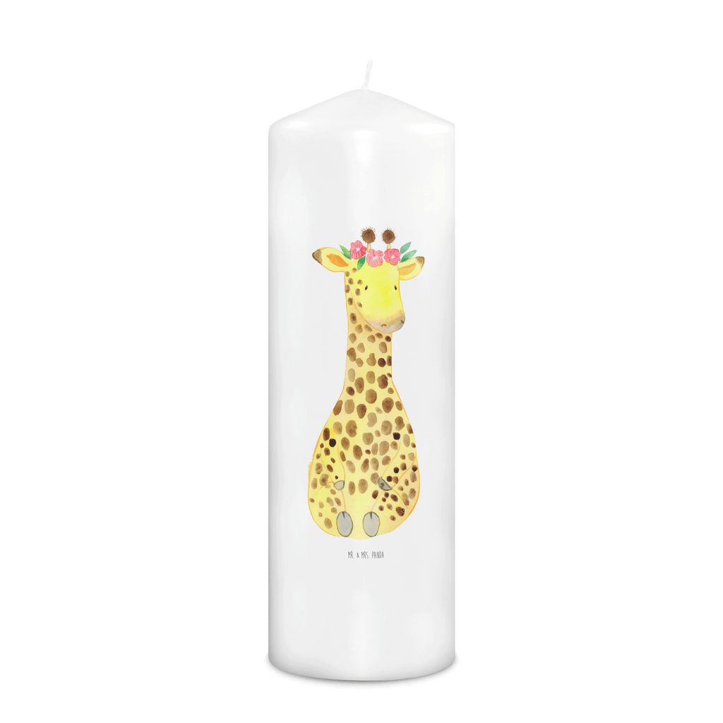 Kerze Giraffe Blumenkranz Giraffe, Blumenkranz, Abenteurer, Selbstliebe, Freundin Kerze, Taufkerze, Kommunionskerze, Geburtstagskerze  Afrika, Wildtiere