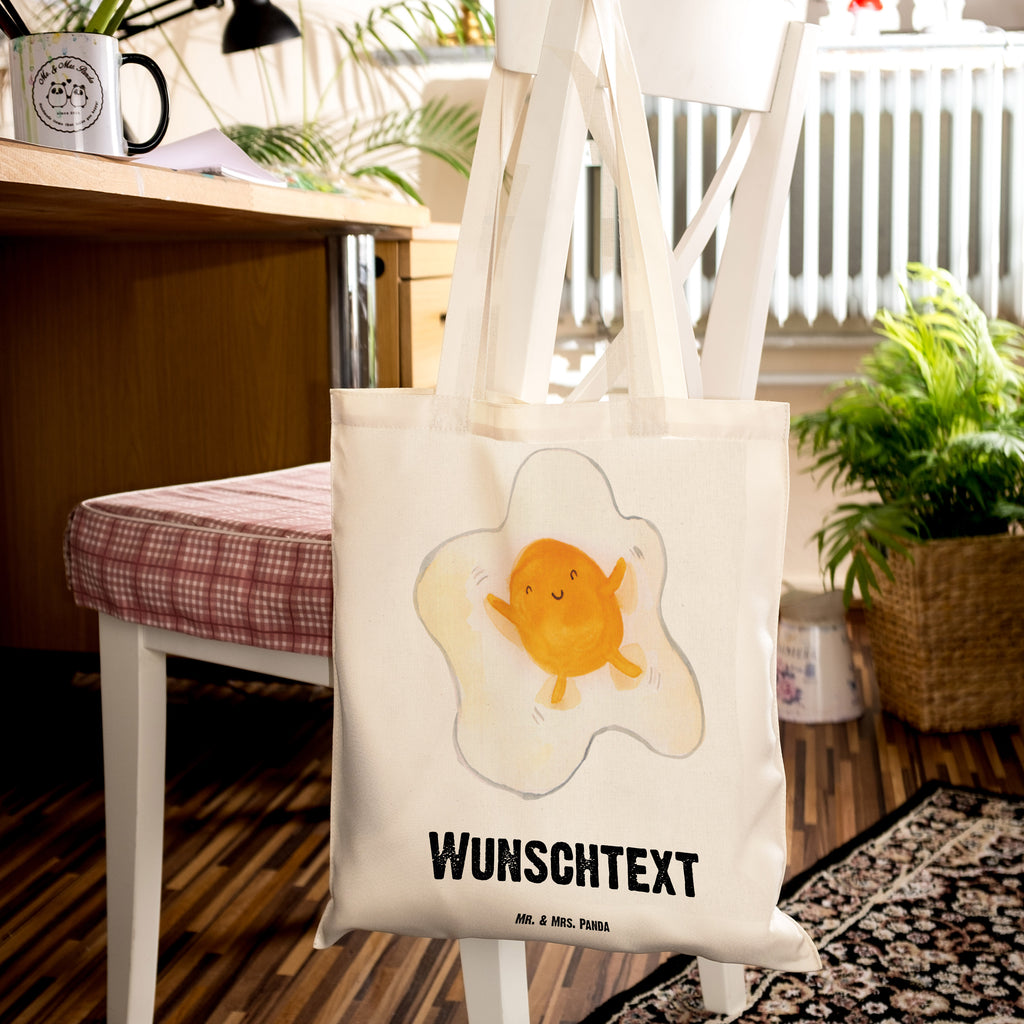 Personalisierte Tragetasche Spiegelei Personalisierte Beuteltasche, Personalisierter Beutel, Personalisierte Einkaufstasche, Personalisierter Jutebeutel, Personalisierter Stoffbeutel, Tragetasche mit Namen, Einkaufstasche mit Namen, Stoffbeutel mit Namen, Personalisierte Tasche, Personalisierte Jutetasche, Personalisierte Kindergartentasche, süße Tiermotive, gute Laune, lustige Sprüche, Tiere, Ei, Spiegelei, Schön, Tag, Glücklich, Liebe