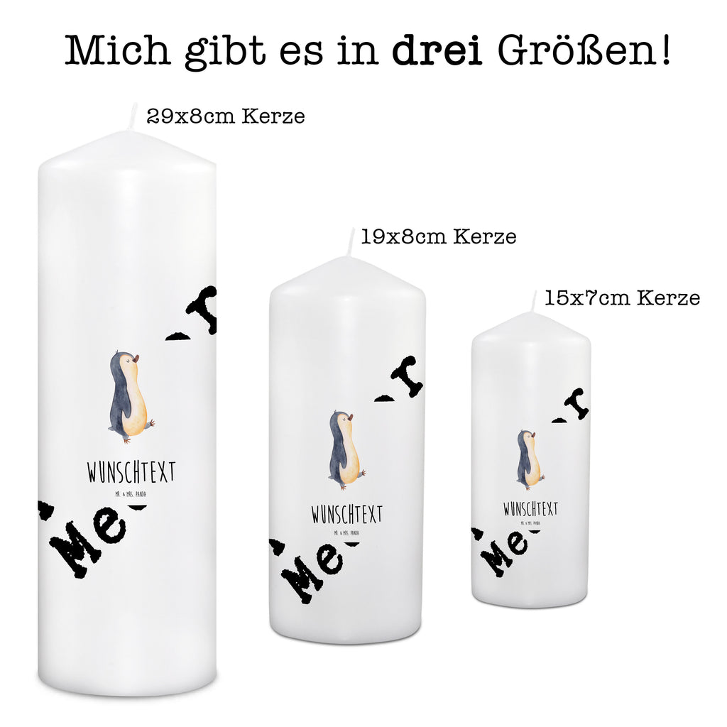 Personalisierte Kerze Pinguin marschierend Kerze, Taufkerze, Kommunionskerze, Geburtstagskerze, Geschenk Kerze, Taufgeschenk Kerze, Kerze mit Druck, Besondere Kerze, Geschenkidee Kerze, Kerze für Kommunion, Pinguin, Pinguine, Frühaufsteher, Langschläfer, Bruder, Schwester, Familie
