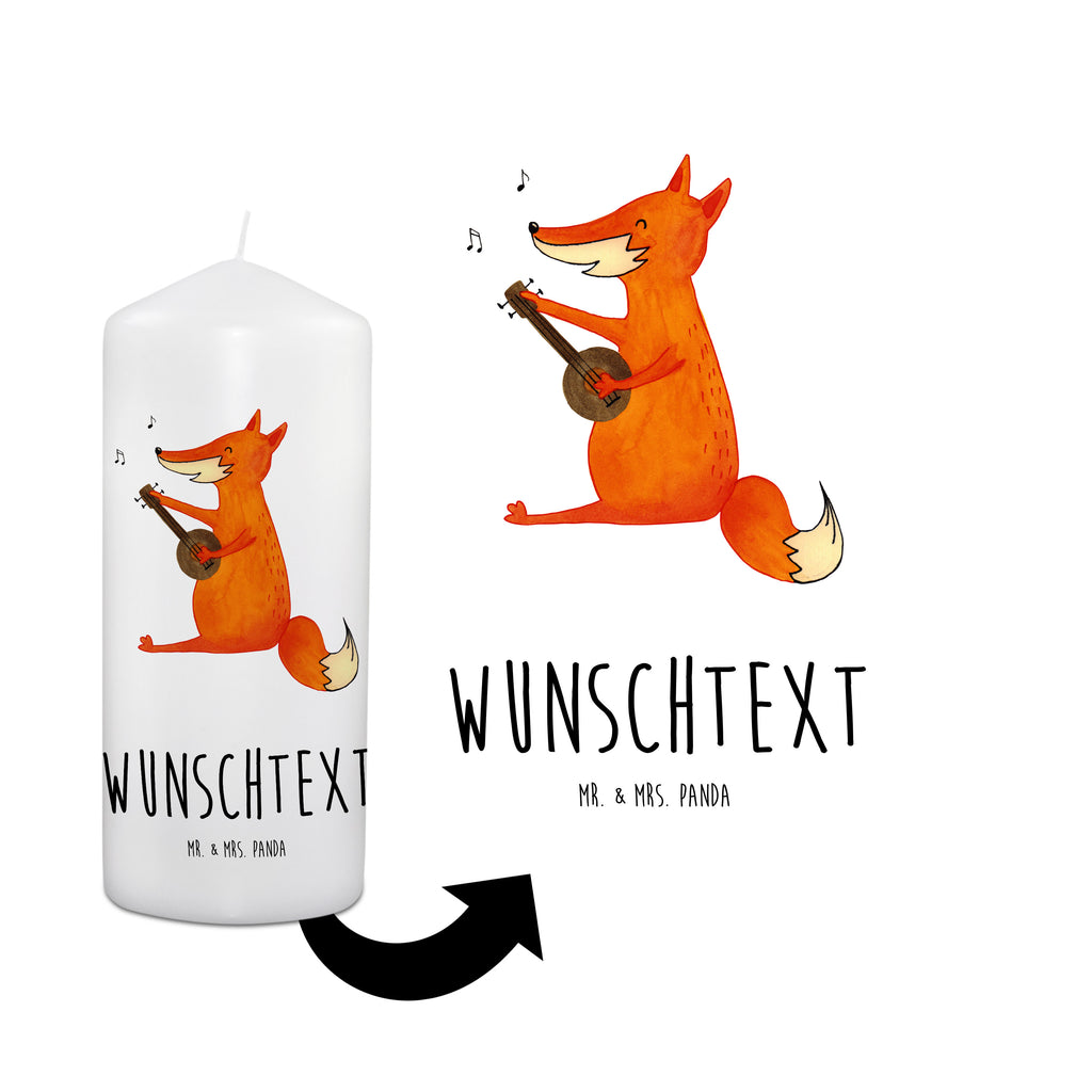 Personalisierte Kerze Fuchs Gitarre Kerze, Taufkerze, Kommunionskerze, Geburtstagskerze, Geschenk Kerze, Taufgeschenk Kerze, Kerze mit Druck, Besondere Kerze, Geschenkidee Kerze, Kerze für Kommunion, Fuchs, Füchse, Geschenk Musiker, Musik Spruch, Musikerin, Sänger, Sängerin, Gitarre