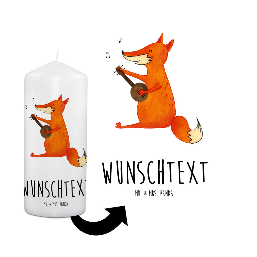 Personalisierte Kerze Fuchs Gitarre Kerze, Taufkerze, Kommunionskerze, Geburtstagskerze, Geschenk Kerze, Taufgeschenk Kerze, Kerze mit Druck, Besondere Kerze, Geschenkidee Kerze, Kerze für Kommunion, Fuchs, Füchse, Geschenk Musiker, Musik Spruch, Musikerin, Sänger, Sängerin, Gitarre