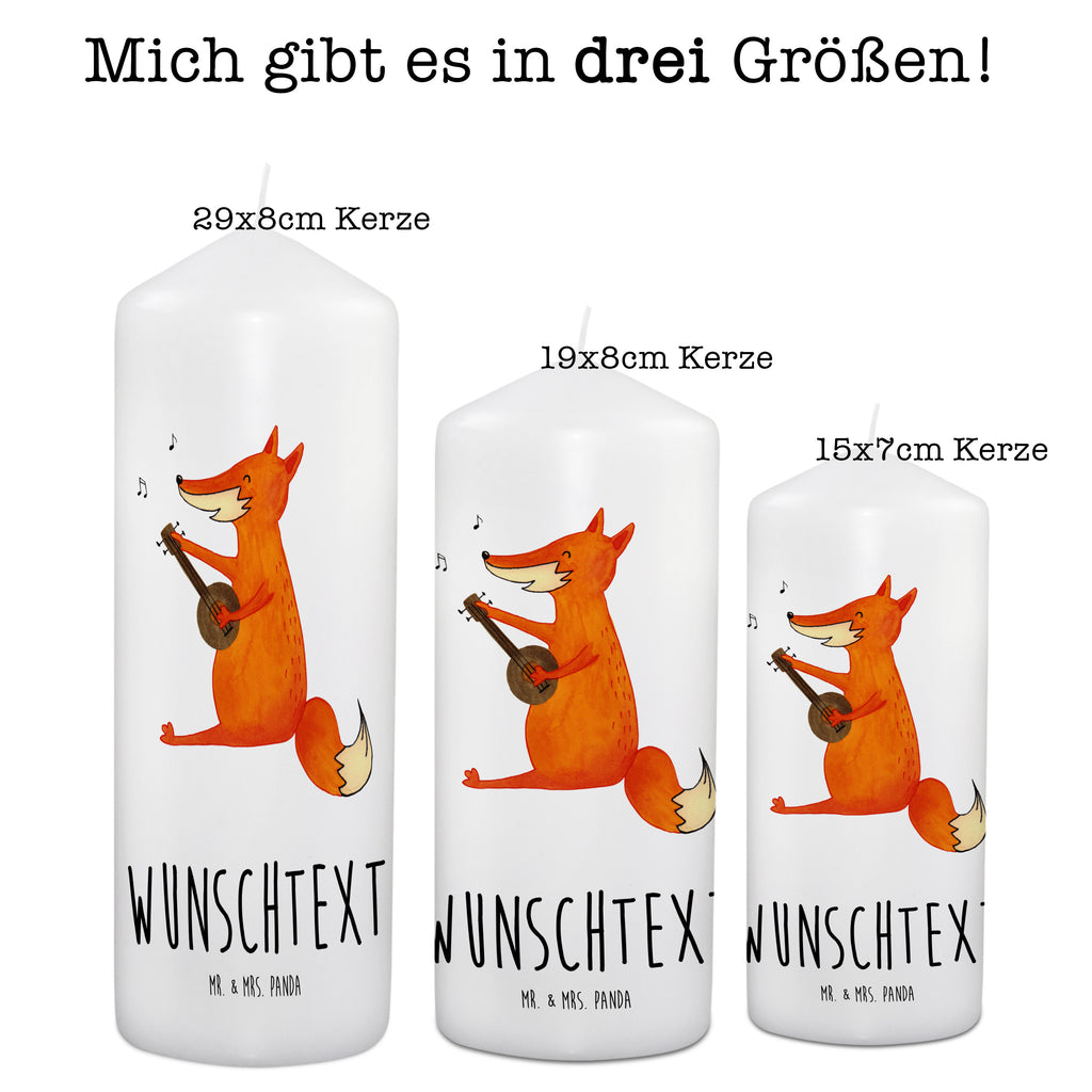 Personalisierte Kerze Fuchs Gitarre Kerze, Taufkerze, Kommunionskerze, Geburtstagskerze, Geschenk Kerze, Taufgeschenk Kerze, Kerze mit Druck, Besondere Kerze, Geschenkidee Kerze, Kerze für Kommunion, Fuchs, Füchse, Geschenk Musiker, Musik Spruch, Musikerin, Sänger, Sängerin, Gitarre