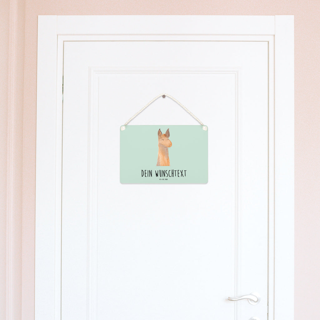 Personalisiertes Deko Schild Lamakopf genervt Dekoschild, Deko Schild, Schild, Tür Schild, Türschild, Holzschild, Wandschild, Wanddeko, Lama, Alpaka, Lamas, Recht haben, genervt sein, Freundin, beste Freundin, Partnerin, Büro, Büroalltag, Chef, Chefin, Azubi