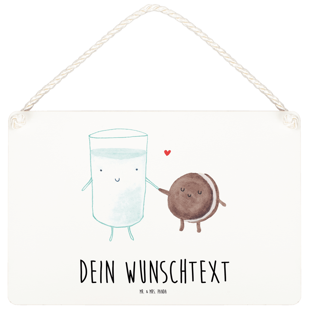Personalisiertes Deko Schild Milch & Keks Dekoschild, Deko Schild, Schild, Tür Schild, Türschild, Holzschild, Wandschild, Wanddeko, süße Tiermotive, gute Laune, lustige Sprüche, Tiere, Milk, Cookie, Milch, Keks, Kekse, Kaffee, Einladung Frühstück, Motiv süß, romantisch, perfektes Paar