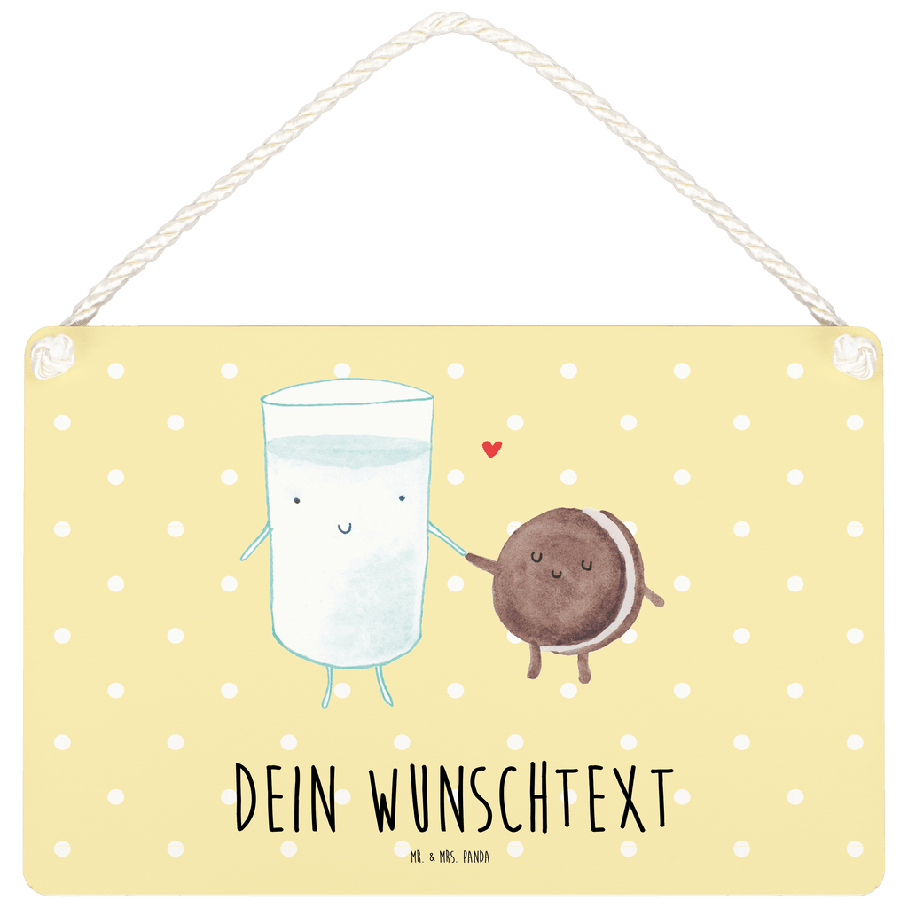 Personalisiertes Deko Schild Milch & Keks Dekoschild, Deko Schild, Schild, Tür Schild, Türschild, Holzschild, Wandschild, Wanddeko, süße Tiermotive, gute Laune, lustige Sprüche, Tiere, Milk, Cookie, Milch, Keks, Kekse, Kaffee, Einladung Frühstück, Motiv süß, romantisch, perfektes Paar