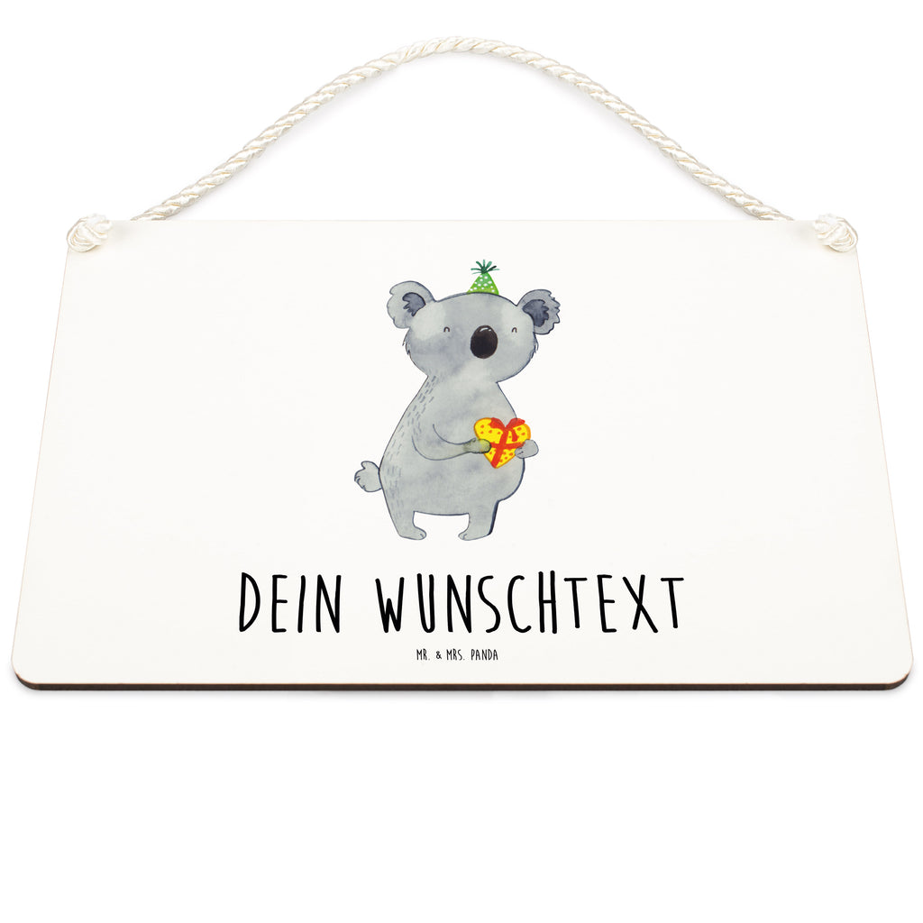 Personalisiertes Deko Schild Koala Geschenk Dekoschild, Deko Schild, Schild, Tür Schild, Türschild, Holzschild, Wandschild, Wanddeko, Koala, Koalabär, Geschenk, Geburtstag, Party