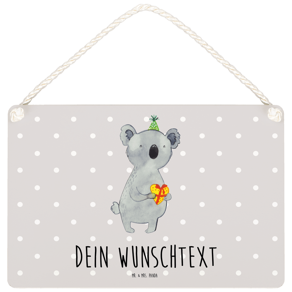 Personalisiertes Deko Schild Koala Geschenk Dekoschild, Deko Schild, Schild, Tür Schild, Türschild, Holzschild, Wandschild, Wanddeko, Koala, Koalabär, Geschenk, Geburtstag, Party