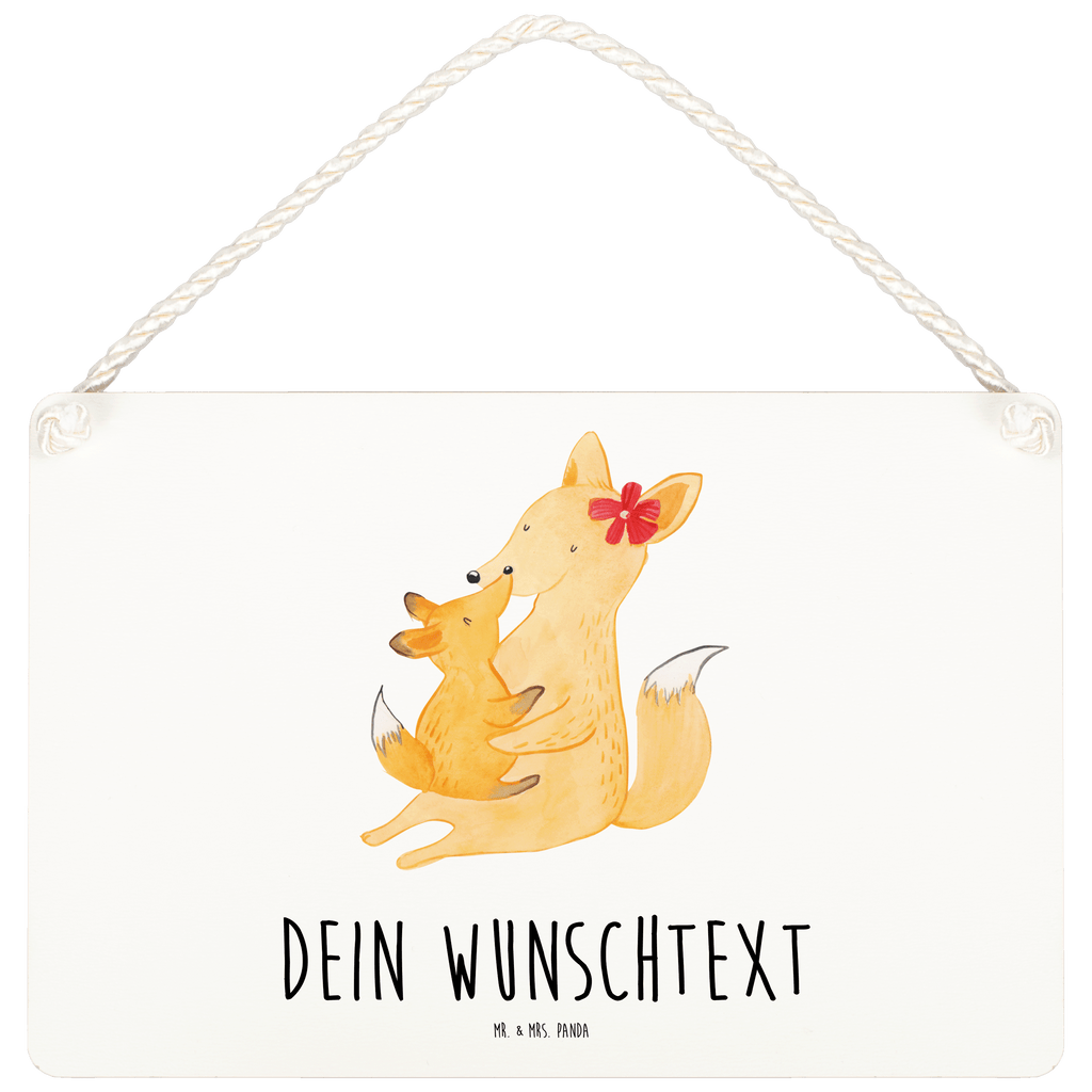 Personalisiertes Deko Schild Fuchs Mama & Kind Dekoschild, Deko Schild, Schild, Tür Schild, Türschild, Holzschild, Wandschild, Wanddeko, Familie, Vatertag, Muttertag, Bruder, Schwester, Mama, Papa, Oma, Opa, Mutter, Tochter, Lieblingstochter, Beste Tochter, Geschenk