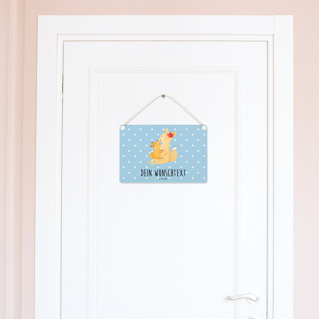 Personalisiertes Deko Schild Fuchs Mama & Kind Dekoschild, Deko Schild, Schild, Tür Schild, Türschild, Holzschild, Wandschild, Wanddeko, Familie, Vatertag, Muttertag, Bruder, Schwester, Mama, Papa, Oma, Opa, Mutter, Tochter, Lieblingstochter, Beste Tochter, Geschenk