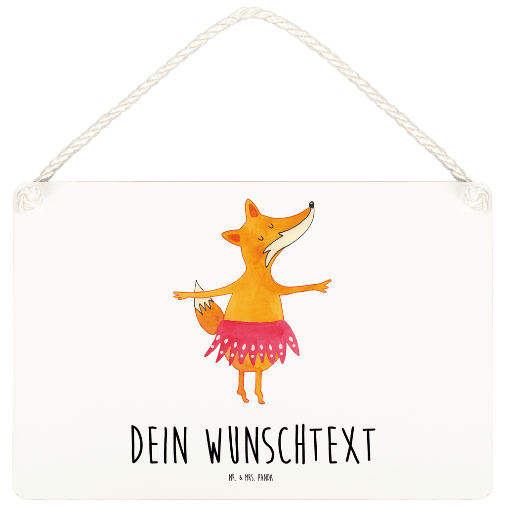Personalisiertes Deko Schild Fuchs Ballerina Dekoschild, Deko Schild, Schild, Tür Schild, Türschild, Holzschild, Wandschild, Wanddeko, Fuchs, Fuchs Spruch, Füchse, Füchsin, Ballerina, Ballett, Tänzerin, Tanzen, Party, Einladung, Geburtstag