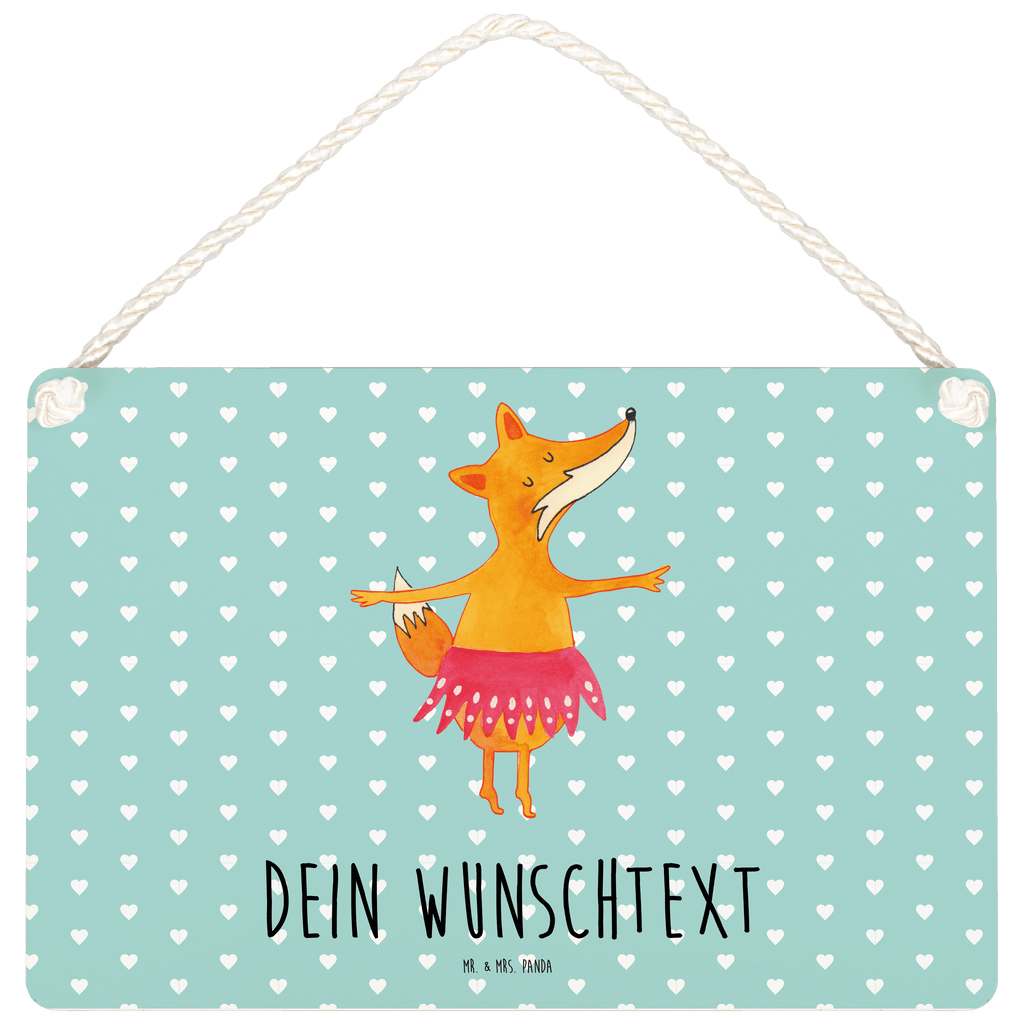 Personalisiertes Deko Schild Fuchs Ballerina Dekoschild, Deko Schild, Schild, Tür Schild, Türschild, Holzschild, Wandschild, Wanddeko, Fuchs, Fuchs Spruch, Füchse, Füchsin, Ballerina, Ballett, Tänzerin, Tanzen, Party, Einladung, Geburtstag