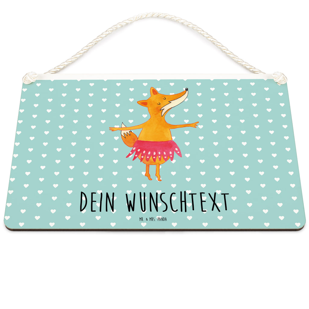 Personalisiertes Deko Schild Fuchs Ballerina Dekoschild, Deko Schild, Schild, Tür Schild, Türschild, Holzschild, Wandschild, Wanddeko, Fuchs, Fuchs Spruch, Füchse, Füchsin, Ballerina, Ballett, Tänzerin, Tanzen, Party, Einladung, Geburtstag