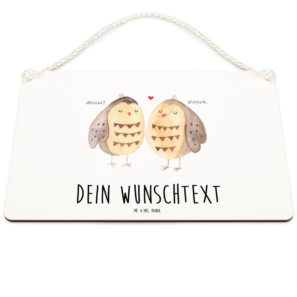 Personalisiertes Deko Schild Eule Liebe Dekoschild, Deko Schild, Schild, Tür Schild, Türschild, Holzschild, Wandschild, Wanddeko, Eule, Eule Deko, Liebe, Hochzeit Spruch, Owl, All you need is love, Liebe Spruch, Freundin Geschenk, Freund, Wortspiel lustig