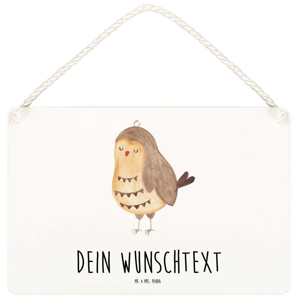 Personalisiertes Deko Schild Eule Zufrieden Dekoschild, Deko Schild, Schild, Tür Schild, Türschild, Holzschild, Wandschild, Wanddeko, Eule, Eule Spruch, Eule deko, Owl, Liebe Spruch, Romantisch, Wortspiel lustig, Spruch schön, Geschenk Hochzeitstag
