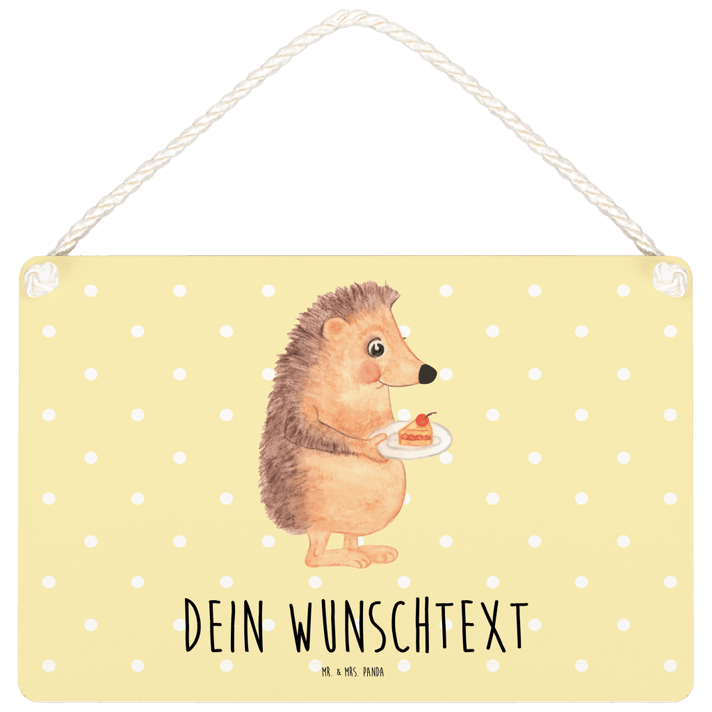 Personalisiertes Deko Schild Igel mit Kuchenstück Dekoschild, Deko Schild, Schild, Tür Schild, Türschild, Holzschild, Wandschild, Wanddeko, süße Tiermotive, gute Laune, lustige Sprüche, Tiere, Igel, Essen Spruch, Kuchen, Backen Geschenk, Kuchen backen, Einladung Party, Geburtstagskuchen, Torte