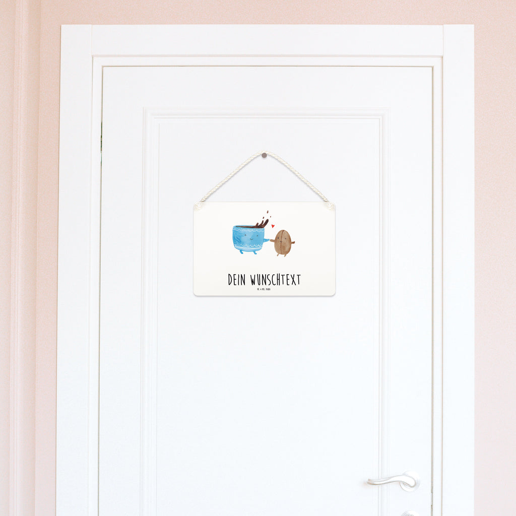Personalisiertes Deko Schild Kaffee Bohne Dekoschild, Deko Schild, Schild, Tür Schild, Türschild, Holzschild, Wandschild, Wanddeko, süße Tiermotive, gute Laune, lustige Sprüche, Tiere, Kaffee, Kaffeebohne, Genuss, Zufriedenheit, Glück