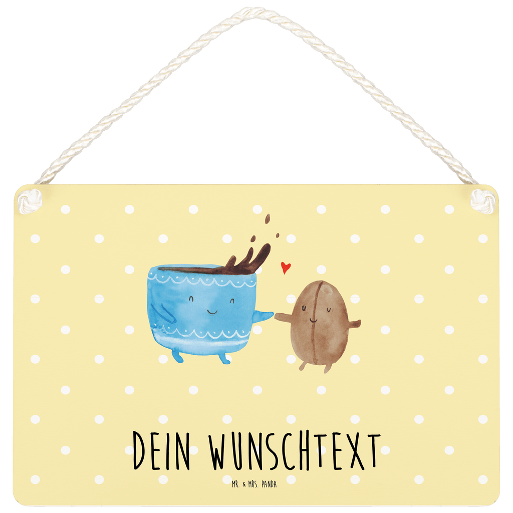 Personalisiertes Deko Schild Kaffee Bohne Dekoschild, Deko Schild, Schild, Tür Schild, Türschild, Holzschild, Wandschild, Wanddeko, süße Tiermotive, gute Laune, lustige Sprüche, Tiere, Kaffee, Kaffeebohne, Genuss, Zufriedenheit, Glück