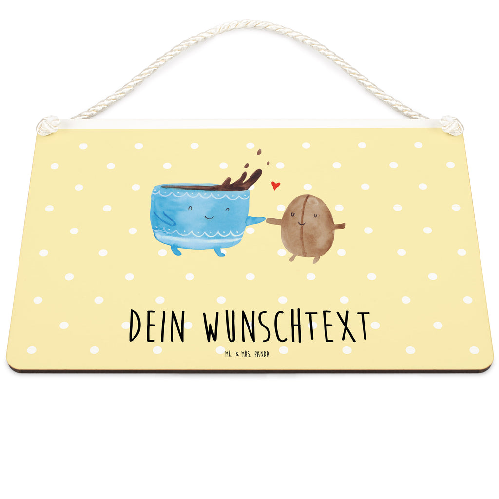 Personalisiertes Deko Schild Kaffee Bohne Dekoschild, Deko Schild, Schild, Tür Schild, Türschild, Holzschild, Wandschild, Wanddeko, süße Tiermotive, gute Laune, lustige Sprüche, Tiere, Kaffee, Kaffeebohne, Genuss, Zufriedenheit, Glück