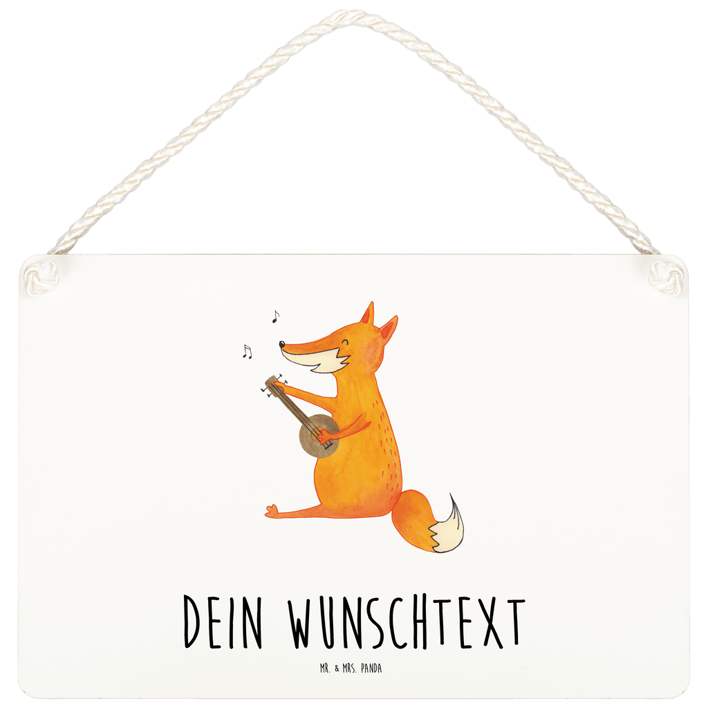 Personalisiertes Deko Schild Fuchs Gitarre Dekoschild, Deko Schild, Schild, Tür Schild, Türschild, Holzschild, Wandschild, Wanddeko, Fuchs, Füchse, Geschenk Musiker, Musik Spruch, Musikerin, Sänger, Sängerin, Gitarre