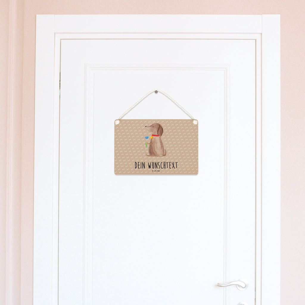 Personalisiertes Deko Schild Hund Blume Dekoschild, Deko Schild, Schild, Tür Schild, Türschild, Holzschild, Wandschild, Wanddeko, Hund, Hundemotiv, Haustier, Hunderasse, Tierliebhaber, Hundebesitzer, Sprüche, Hunde, Frauchen, Hundeliebe