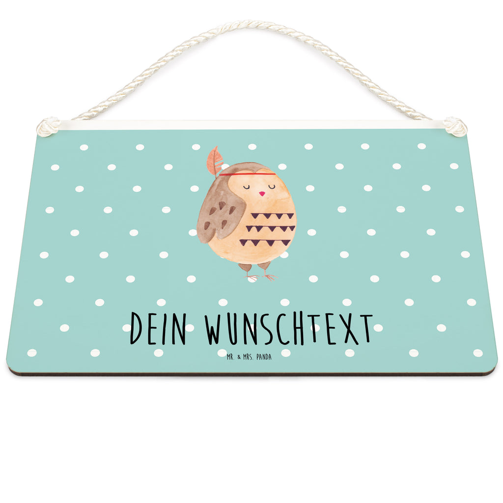 Personalisiertes Deko Schild Eule Federschmuck Dekoschild, Deko Schild, Schild, Tür Schild, Türschild, Holzschild, Wandschild, Wanddeko, Eule, Eule Deko, Owl, Das Leben ist ein Abenteuer, Reisespruch, Federschmuck, Dekoration